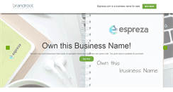 Desktop Screenshot of espreza.com