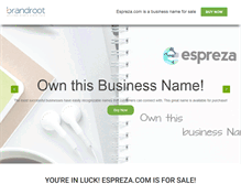 Tablet Screenshot of espreza.com